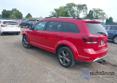 2014 Dodge Journey Crossroad из США, поврежденный, VIN 3C4PDDGG7ET262279